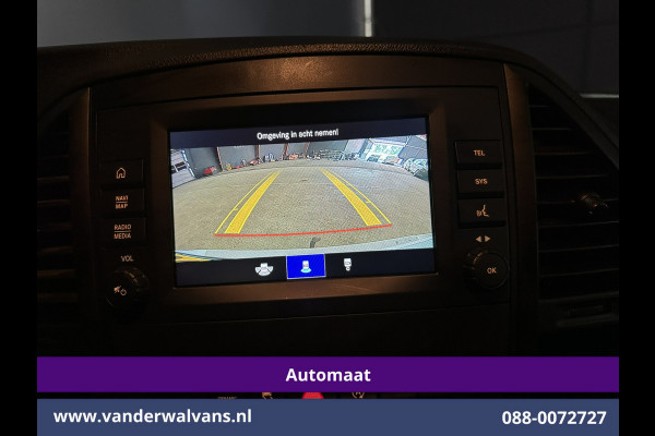Mercedes-Benz Vito 114 CDI 136pk 9G-Tronic Automaat L2H1 Euro6 Airco | Camera | Navigatie | Apple Carplay | Imperiaal | 2500kg Trekhaak Android Auto, Cruisecontrol, Parkeersensoren, Sidebars, Bumper in de kleur
