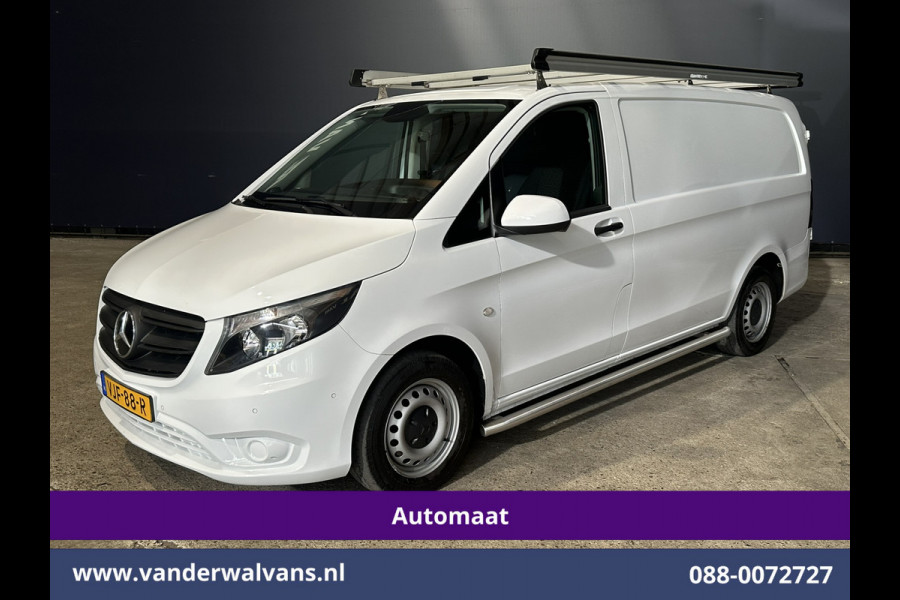 Mercedes-Benz Vito 114 CDI 136pk 9G-Tronic Automaat L2H1 Euro6 Airco | Camera | Navigatie | Apple Carplay | Imperiaal | 2500kg Trekhaak Android Auto, Cruisecontrol, Parkeersensoren, Sidebars, Bumper in de kleur
