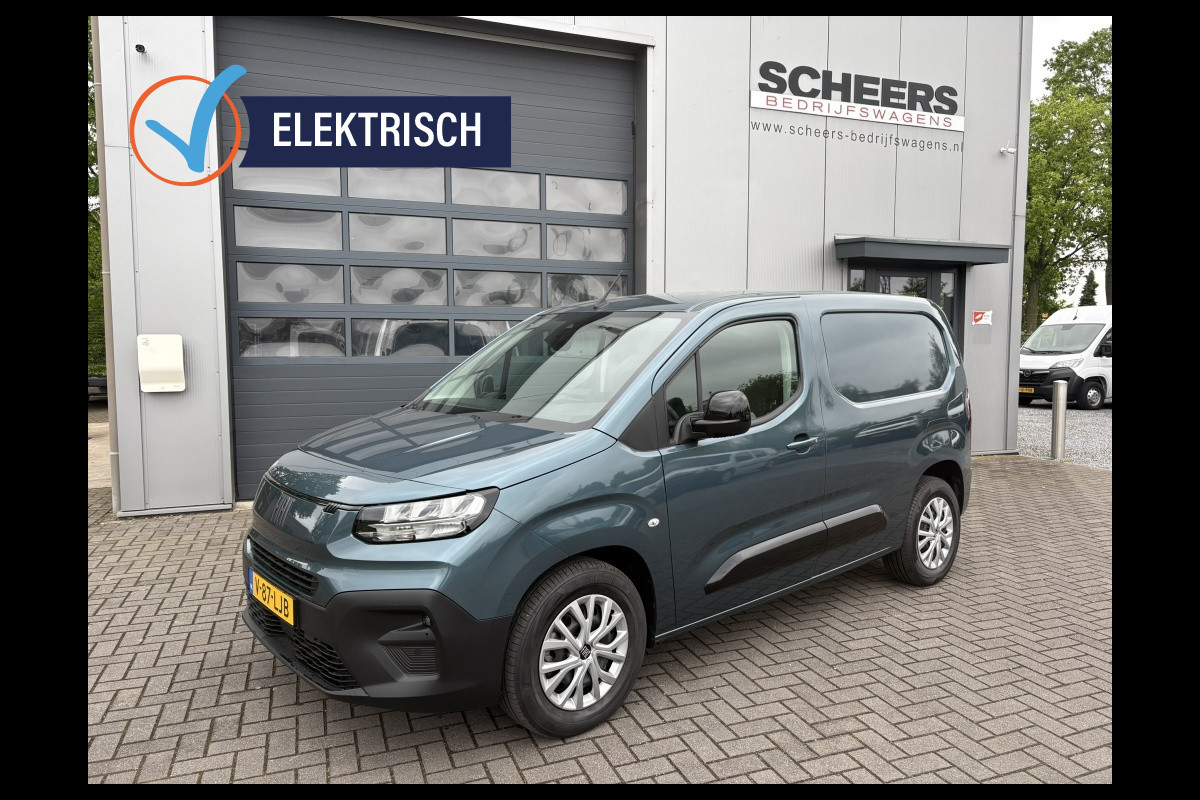 Fiat E-Doblò 50 kWh 3-zits | CarPlay | cruise