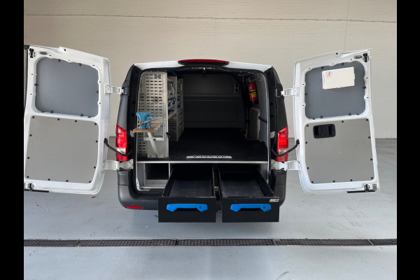 Mercedes-Benz Vito AUTOMAAT SERVICEWAGEN L2H1 116 CDI 160PK euro6, Airco, Sortimo Kasten Omvormer Trekhaak RIJKLAARPRIJS!