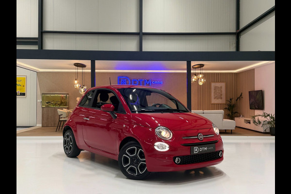 Fiat 500 1.0 Hybrid Club Cruise Led Navi Carplay Airco Sportstoelen Leder