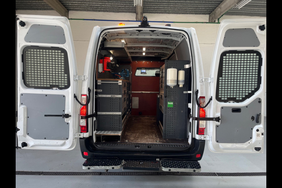 Opel Movano SERVICEWAGEN AUTOMAAT 2.3 CDTI BiTurbo 170pk euro6 L2H2 V230 OMVORMER BOTT INRICHTING STANDKACHEL AIRCO RIJKLAARPRIJS