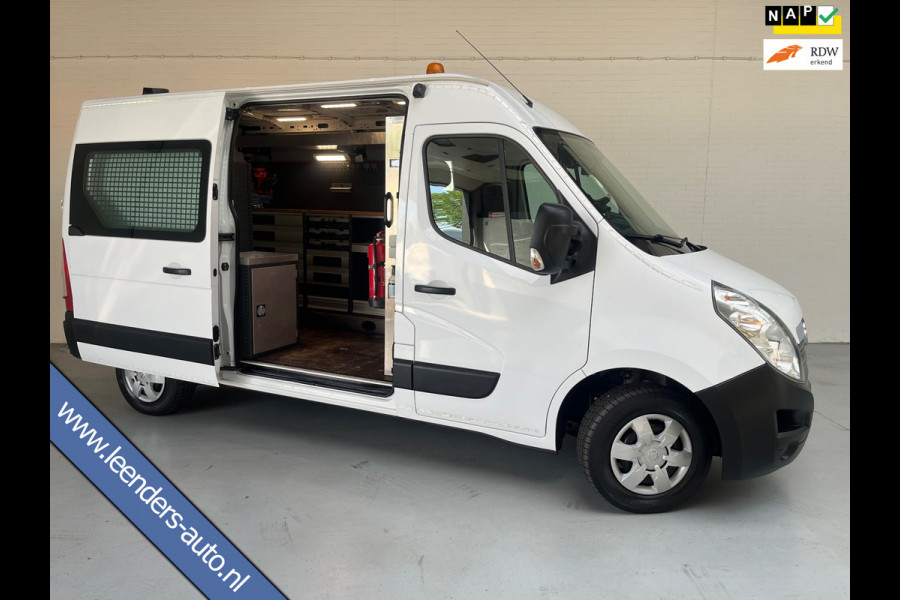 Opel Movano SERVICEWAGEN AUTOMAAT 2.3 CDTI BiTurbo 170pk euro6 L2H2 V230 OMVORMER BOTT INRICHTING STANDKACHEL AIRCO RIJKLAARPRIJS