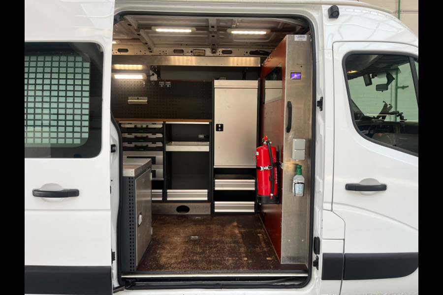 Opel Movano SERVICEWAGEN AUTOMAAT 2.3 CDTI BiTurbo 170pk euro6 L2H2 V230 OMVORMER BOTT INRICHTING STANDKACHEL AIRCO RIJKLAARPRIJS