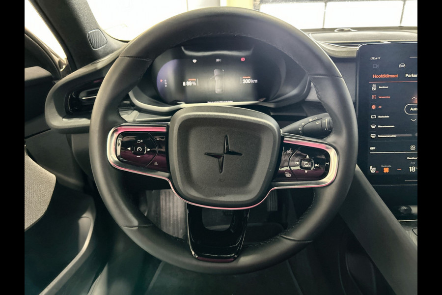 Polestar 2 Long Range Single Motor 78 kWh | Cruise control adaptief | 360° Camera | Koplampen adaptief | Soh (batterijcheck) Waarde 94,9 %