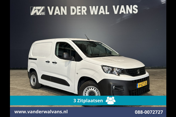 Peugeot Partner 1.6 BlueHDI L1H1 Euro6 Airco | 3-Zits | Camera | Apple Carplay | Cruisecontrol Android Auto, Parkeersensoren, Bijrijdersbank