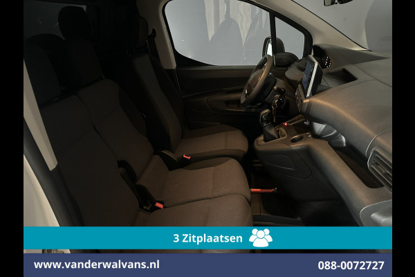 Peugeot Partner 1.6 BlueHDI L1H1 Euro6 Airco | 3-Zits | Camera | Apple Carplay | Cruisecontrol Android Auto, Parkeersensoren, Bijrijdersbank
