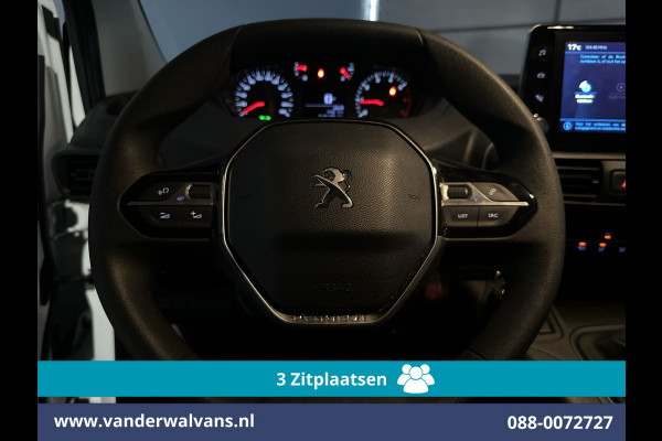 Peugeot Partner 1.6 BlueHDI L1H1 Euro6 Airco | 3-Zits | Camera | Apple Carplay | Cruisecontrol Android Auto, Parkeersensoren, Bijrijdersbank