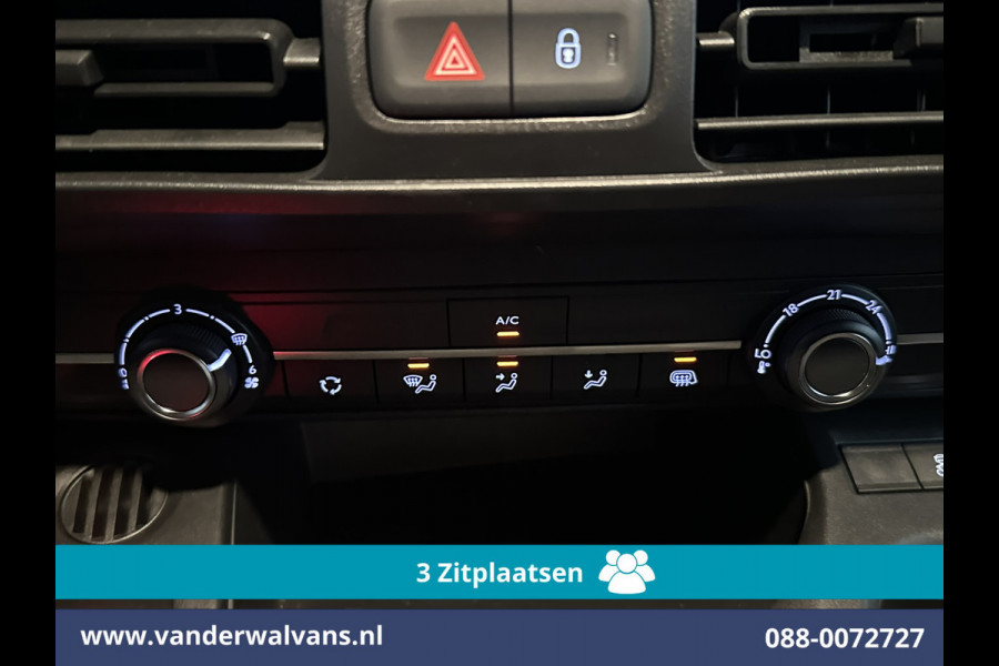 Peugeot Partner 1.6 BlueHDI L1H1 Euro6 Airco | 3-Zits | Camera | Apple Carplay | Cruisecontrol Android Auto, Parkeersensoren, Bijrijdersbank