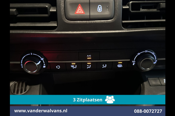 Peugeot Partner 1.6 BlueHDI L1H1 Euro6 Airco | 3-Zits | Camera | Apple Carplay | Cruisecontrol Android Auto, Parkeersensoren, Bijrijdersbank