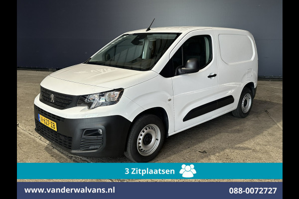 Peugeot Partner 1.6 BlueHDI L1H1 Euro6 Airco | 3-Zits | Camera | Apple Carplay | Cruisecontrol Android Auto, Parkeersensoren, Bijrijdersbank