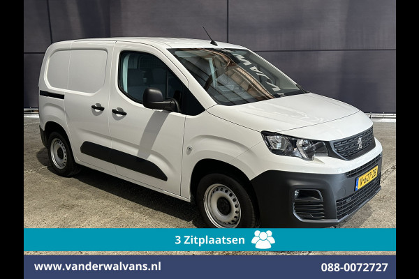 Peugeot Partner 1.6 BlueHDI L1H1 Euro6 Airco | 3-Zits | Camera | Apple Carplay | Cruisecontrol Android Auto, Parkeersensoren, Bijrijdersbank