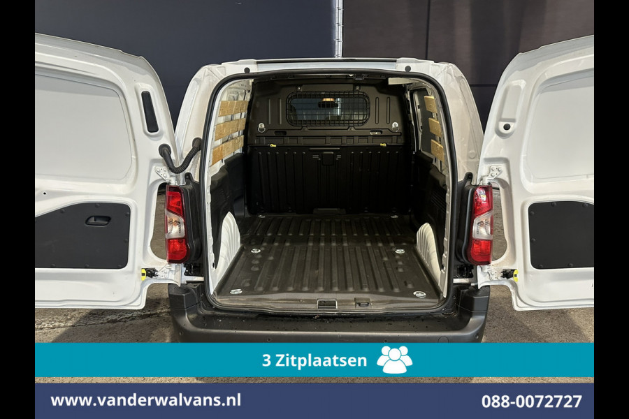 Peugeot Partner 1.6 BlueHDI L1H1 Euro6 Airco | 3-Zits | Camera | Apple Carplay | Cruisecontrol Android Auto, Parkeersensoren, Bijrijdersbank