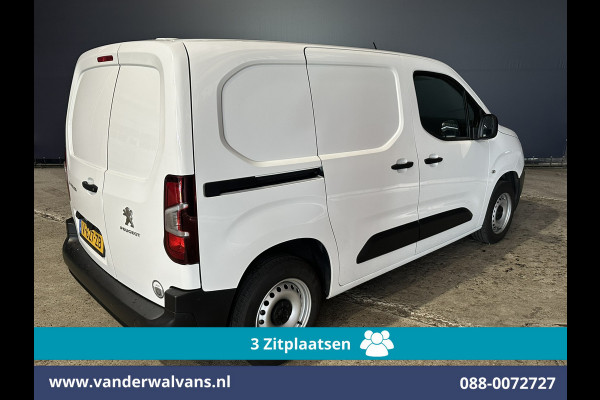 Peugeot Partner 1.6 BlueHDI L1H1 Euro6 Airco | 3-Zits | Camera | Apple Carplay | Cruisecontrol Android Auto, Parkeersensoren, Bijrijdersbank