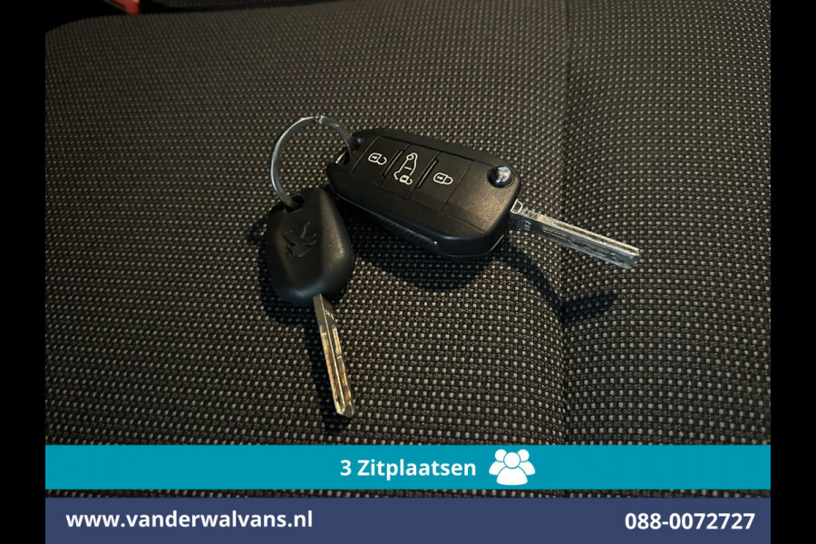 Peugeot Partner 1.6 BlueHDI L1H1 Euro6 Airco | 3-Zits | Camera | Apple Carplay | Cruisecontrol Android Auto, Parkeersensoren, Bijrijdersbank