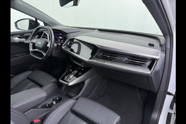 Audi Q4 e-tron 50 Quattro 300pk 82kWh SOH 95% Launch Ed. Advanced Plus Warmtepomp Leder SONOS®-Hifi Navi Camera Adap.Cruise Elek.Stoelen+Memory Head-Up Pdc DAB Matrix LED Lmv € 76.000 nieuw! 1e Eigenaar Origineel Nederlandse Auto Dealeronderhouden
