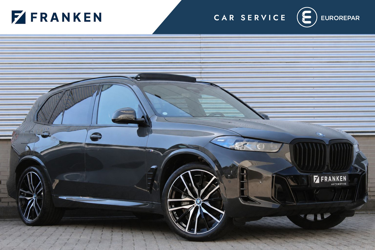 BMW X5 xDrive50e M-Sport | Dravitgrau | Vierwielbesturing | Panoramadak | Luchtvering | H&K | Trekhaak