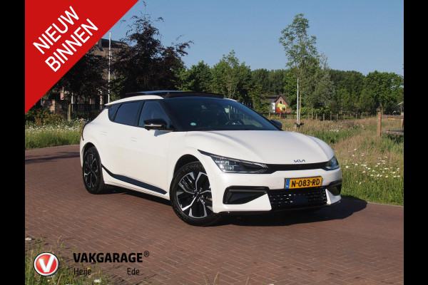 Kia Ev6 GT-Line 77.4 kWh | SOH 100% | Panoramadak | Trekhaak | 360 Camera | Head-Up Display | MERIDIAN SURROUND |