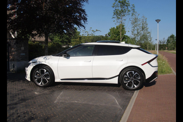 Kia Ev6 GT-Line 77.4 kWh | SOH 100% | Panoramadak | Trekhaak | 360 Camera | Head-Up Display | MERIDIAN SURROUND |