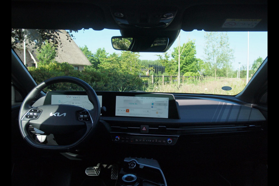 Kia Ev6 GT-Line 77.4 kWh | SOH 100% | Panoramadak | Trekhaak | 360 Camera | Head-Up Display | MERIDIAN SURROUND |