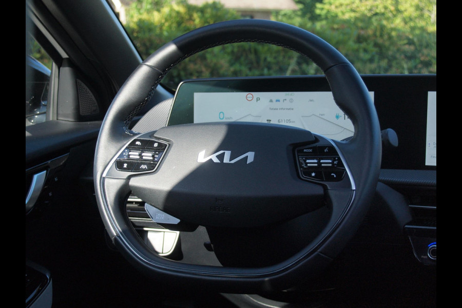Kia Ev6 GT-Line 77.4 kWh | SOH 100% | Panoramadak | Trekhaak | 360 Camera | Head-Up Display | MERIDIAN SURROUND |