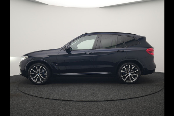 BMW X3 xDrive30e M Sport PHEV 293pk Dealer O.H. | Trekhaak Af Fabriek | Panodak | Head Up | Adaptive Cruise | 360 Camera | Harman / Kardon | Adaptief Onderstel | Lederen Sportstoelen Memory & Verwarmd | Keyless | Blis | Sfeerverlichting |  Plug In Hybrid |