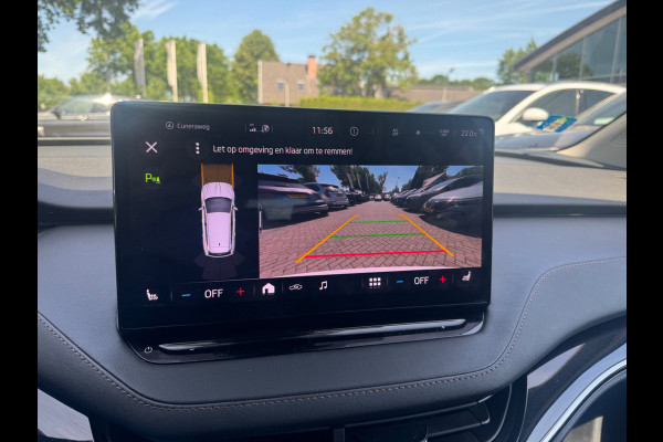 Škoda ENYAQ iV 80 First Edition / SoH 91,4% / Trekhaak / Camera / Leder / CarPlay / Keyless / 21'' / Warmtepomp / Stuur+Stoelverwarming / Dodehoek / DAB / ACC