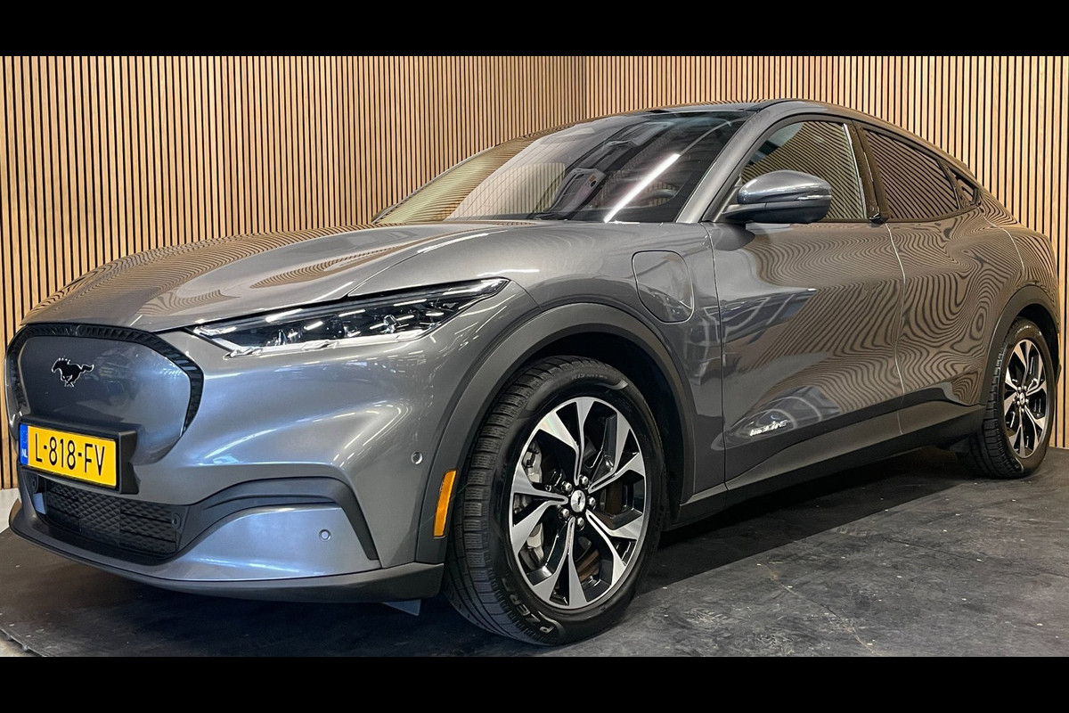 Ford Mustang Mach-E RWD 75 kWh|92% SOH|FULL OPTION|PANO|LEDER|MEMORY|B&O|ACC|360+V+A-CAMERA|CARPLAY|STOEL+STUURVERW|NL|IN BTW|NAP|
