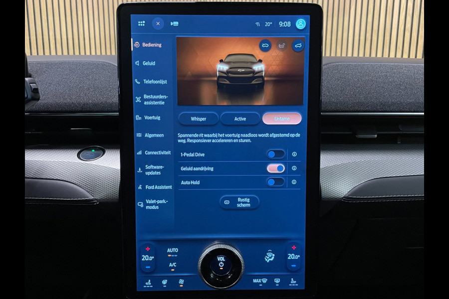 Ford Mustang Mach-E RWD 75 kWh|92% SOH|FULL OPTION|PANO|LEDER|MEMORY|B&O|ACC|360+V+A-CAMERA|CARPLAY|STOEL+STUURVERW|NL|IN BTW|NAP|