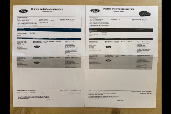 Ford Mustang Mach-E RWD 75 kWh|92% SOH|FULL OPTION|PANO|LEDER|MEMORY|B&O|ACC|360+V+A-CAMERA|CARPLAY|STOEL+STUURVERW|NL|IN BTW|NAP|