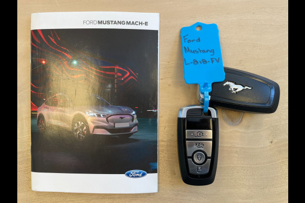 Ford Mustang Mach-E RWD 75 kWh|92% SOH|FULL OPTION|PANO|LEDER|MEMORY|B&O|ACC|360+V+A-CAMERA|CARPLAY|STOEL+STUURVERW|NL|IN BTW|NAP|