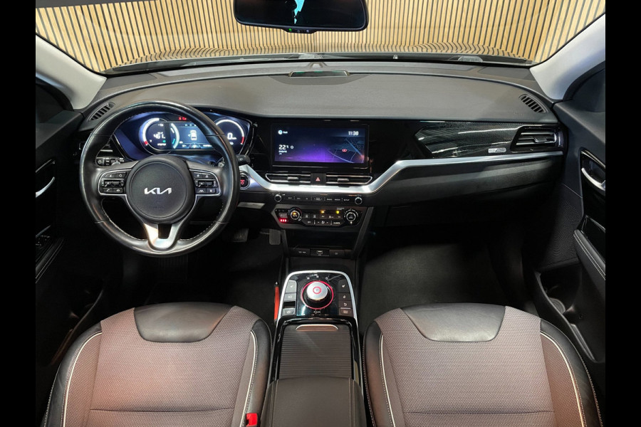 Kia e-Niro DynamicLine 64 kWh|100% SOH|FACELIFT|3-FASE|LEDER|ACC|CARPLAY|CAMERA|STOEL+STUURVERW|INCL.BTW|1e EIGENAAR|NL-AUTO|NAP|