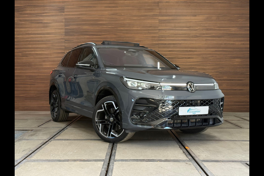 Volkswagen Tiguan 1.5 eHybrid R-Line 272 PK | Garantie tot 2030 | Dolphin Grey | IQ.Light HD | Leder | H/K Sound | Pano | Trekhaak