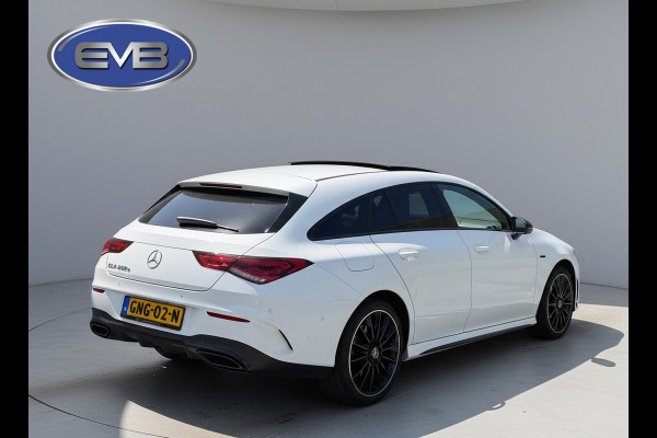 Mercedes-Benz CLA-Klasse Shooting Brake 250 e Premium Plus AMG styling Night edition, panoramadak, sfeerverlichting, stoelverw