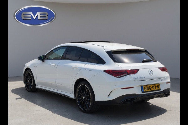 Mercedes-Benz CLA-Klasse Shooting Brake 250 e Premium Plus AMG styling Night edition, panoramadak, sfeerverlichting, stoelverw
