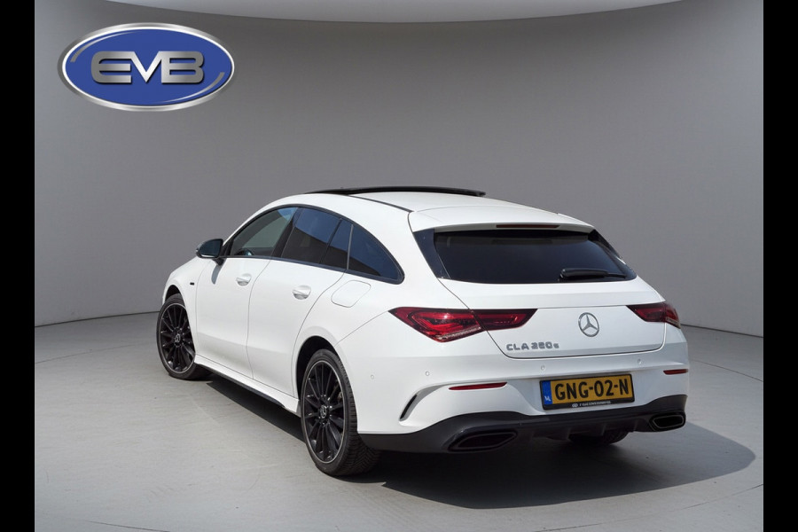 Mercedes-Benz CLA-Klasse Shooting Brake 250 e Premium Plus AMG styling Night edition, panoramadak, sfeerverlichting, stoelverw