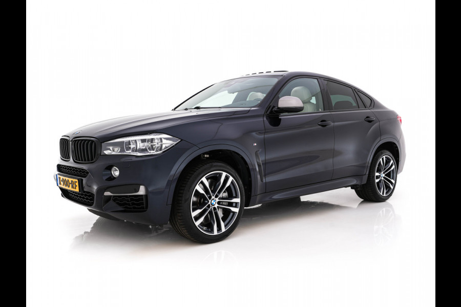 BMW X6 M50d Aut. *PANO |  LEATHER | FULL-LED | HARMAN/KARDON | DIGI-COCKPIT | CAMERA | MEMORY-PACK | HEATED-COMFORTSEATS | NAVI-FULLMAP | SHIFTPADDLES | HEAD-UP | PRIVACYGLASS | 20"ALU*