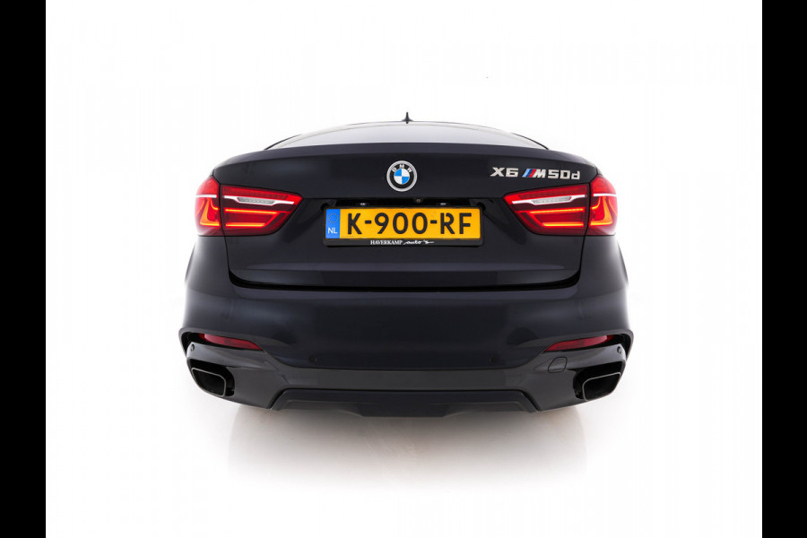 BMW X6 M50d Aut. *PANO |  LEATHER | FULL-LED | HARMAN/KARDON | DIGI-COCKPIT | CAMERA | MEMORY-PACK | HEATED-COMFORTSEATS | NAVI-FULLMAP | SHIFTPADDLES | HEAD-UP | PRIVACYGLASS | 20"ALU*