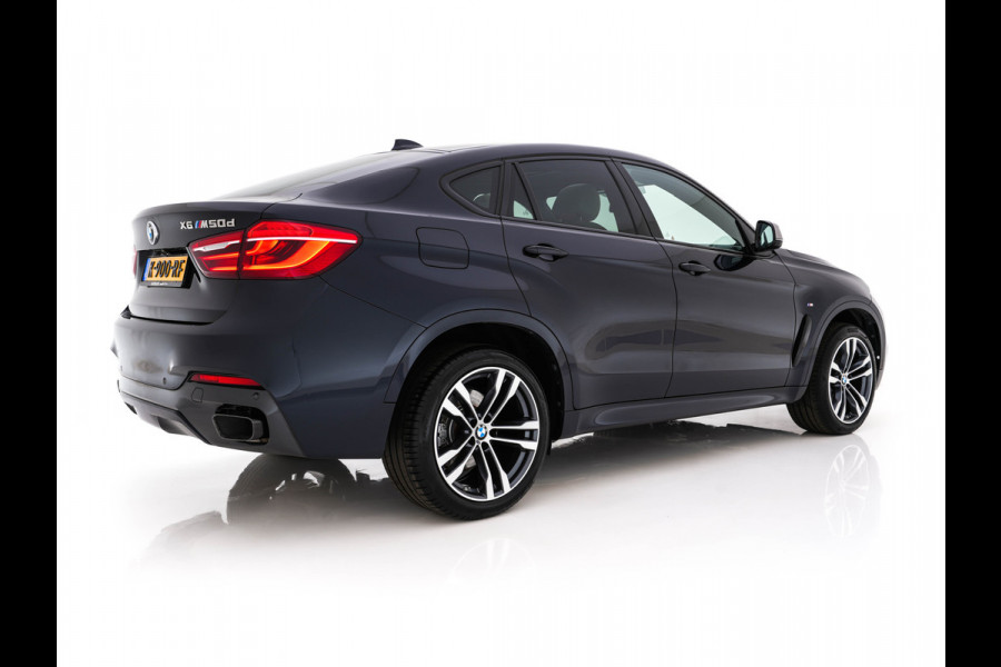 BMW X6 M50d Aut. *PANO |  LEATHER | FULL-LED | HARMAN/KARDON | DIGI-COCKPIT | CAMERA | MEMORY-PACK | HEATED-COMFORTSEATS | NAVI-FULLMAP | SHIFTPADDLES | HEAD-UP | PRIVACYGLASS | 20"ALU*