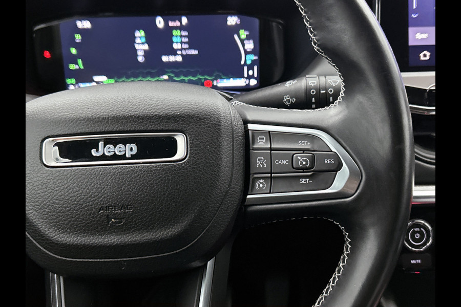 Jeep Compass 4xe 240PK Plug-in Hybrid Electric S / Pdc+Camera / Two- Tone / Leder / Stoel-Stuurverwarming / Navigatie / APK 07-2027