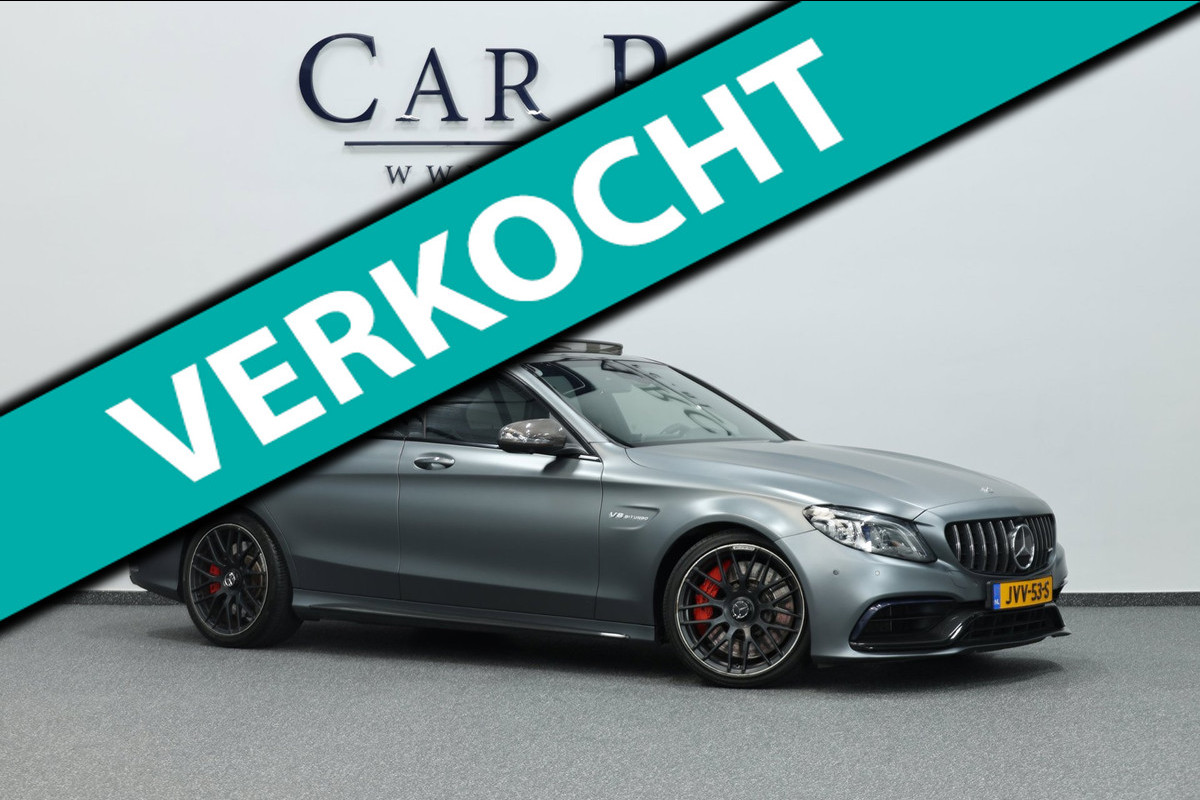Mercedes-Benz C-Klasse AMG 63 S 510+PK MULTIBEAM/VIRTUAL/SFEER/PANO/SCHAAL+LEER+S.VERKOELING/19" LMV/360 CAM/ACC/12 MDN GARANTIE!