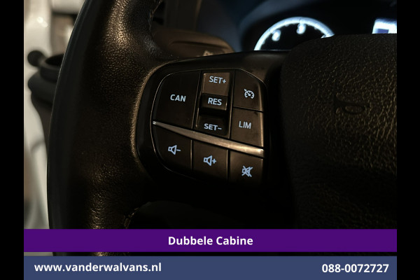 Ford Transit Custom 2.0 TDCI 131pk L2H1 Dubbele Cabine Inrichting Euro6 Airco | 5-Zits | Camera | Cruisecontrol | LED Parkeersensoren, Stoelverwarming, Achterklep, Dakdragers, 2800kg trekvermogen