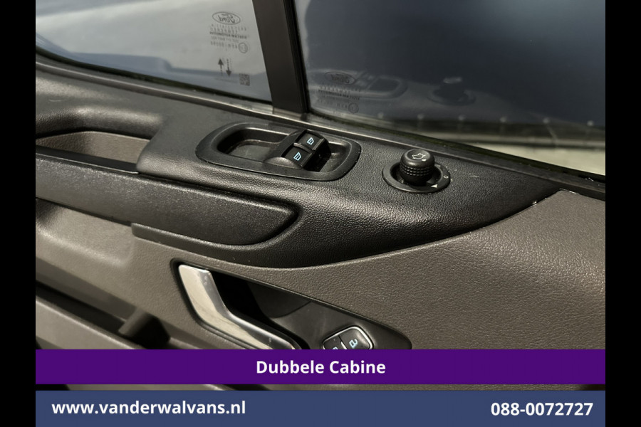 Ford Transit Custom 2.0 TDCI 131pk L2H1 Dubbele Cabine Inrichting Euro6 Airco | 5-Zits | Camera | Cruisecontrol | LED Parkeersensoren, Stoelverwarming, Achterklep, Dakdragers, 2800kg trekvermogen