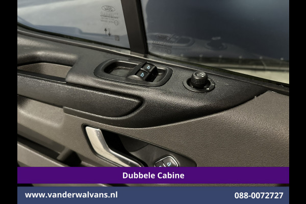 Ford Transit Custom 2.0 TDCI 131pk L2H1 Dubbele Cabine Inrichting Euro6 Airco | 5-Zits | Camera | Cruisecontrol | LED Parkeersensoren, Stoelverwarming, Achterklep, Dakdragers, 2800kg trekvermogen