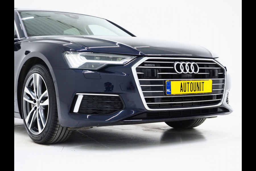 Audi A6 Avant 50 TFSI e quattro | Panoramadak | Leder | B&O Audio | HUD | Adaptive Cruise | Keyless | Sfeerlicht
