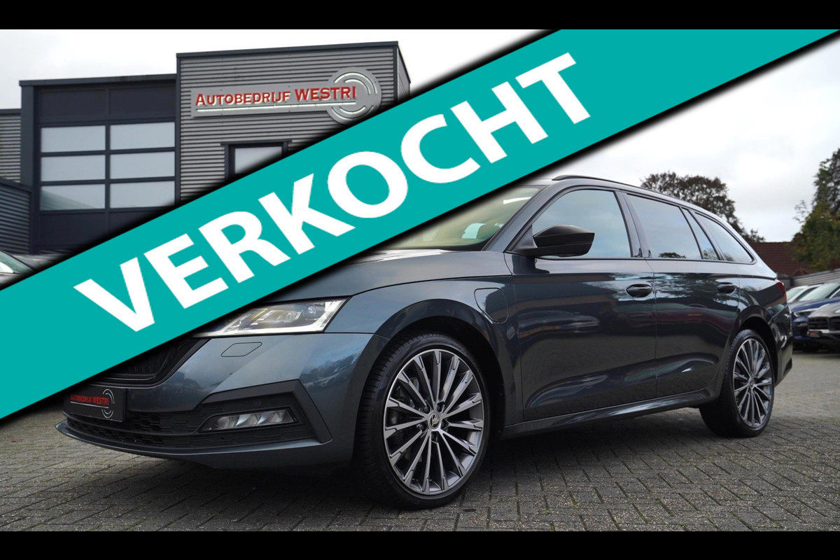 Škoda Octavia Combi 1.4 TSI iV PHEV Business Edition Plus | Kuipstoelen | Panorama | Adaptieve cruise | LED | Camera | Stoelverwar