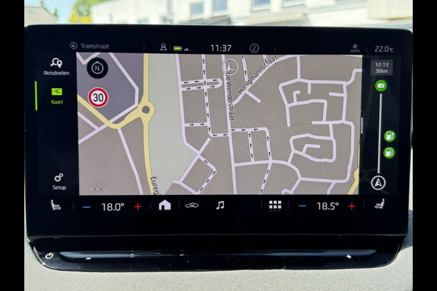 Škoda ENYAQ iV 80 Limited Edition Camera Carplay Navi Stoel en Stuurverwarming Climate Control achter
