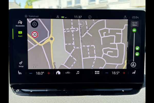 Škoda ENYAQ iV 80 Limited Edition Camera Carplay Navi Stoel en Stuurverwarming Climate Control achter