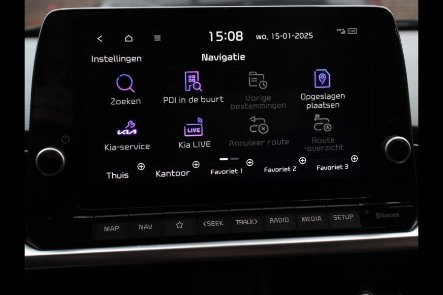 Kia Picanto 1.0 DPI DynamicLine Automaat Navigatie Apple Carplay/Android auto Airco Camera DAB Bluetooth