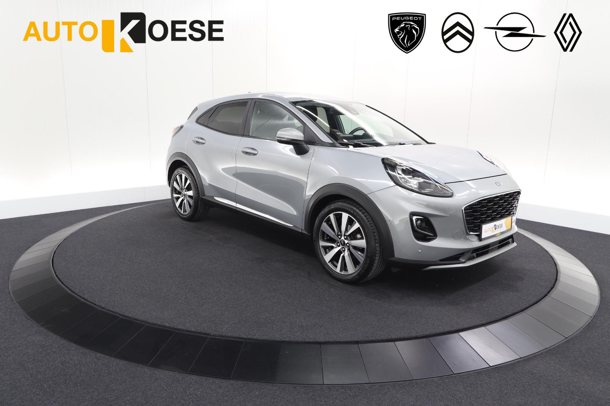 Ford Puma 1.0 EcoBoost Titanium X | Elektrische Kofferklep | Adaptieve Cruise Control | Camera | Apple Carplay